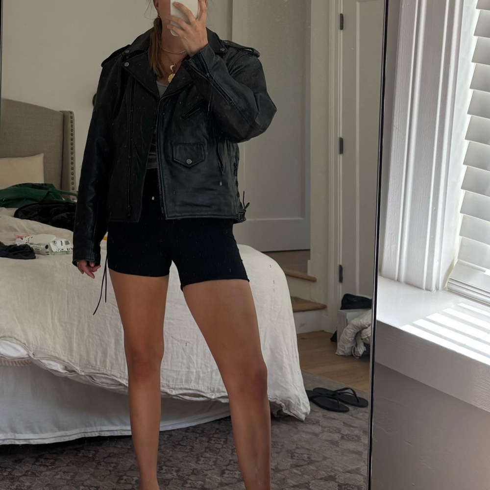 Vintage leather jacket